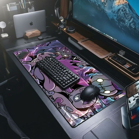 TJ Anti‑Fray LockEdge Mouse Mat — No‑Slip, No‑Fade