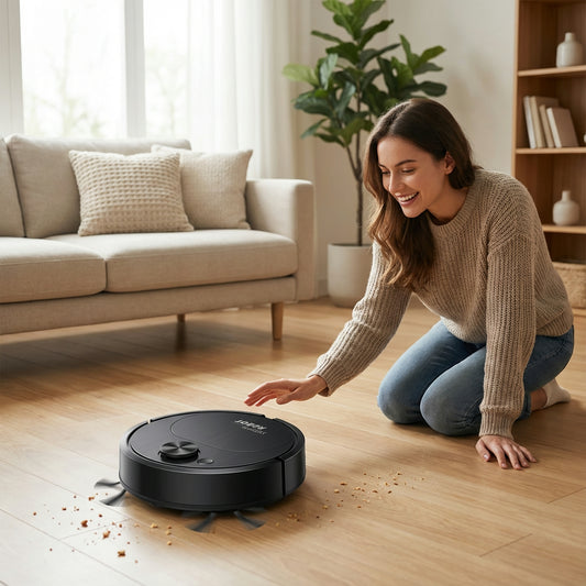 Mini Robot Vacuum 3-in-1 for Sweeping and Cleaning