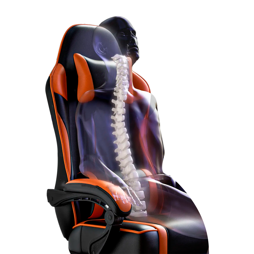 Gaming Chair with Footrest TJ ThroneX
