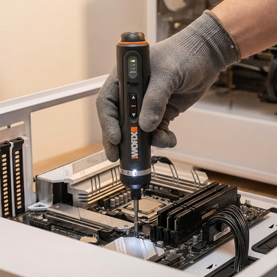 Cordless Electric Screwdriver Kit 4V for Home Repairs
