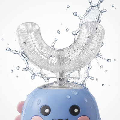 Kids U-Shaped Toothbrush for Gentle and Easy Brushing