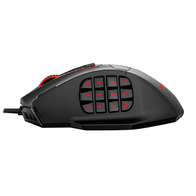 Wired Gaming Mouse with 12 Side Buttons TJ Venom