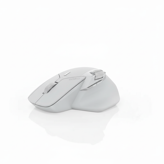 Wireless Mouse with Silent Clicks and Multi-Device Support