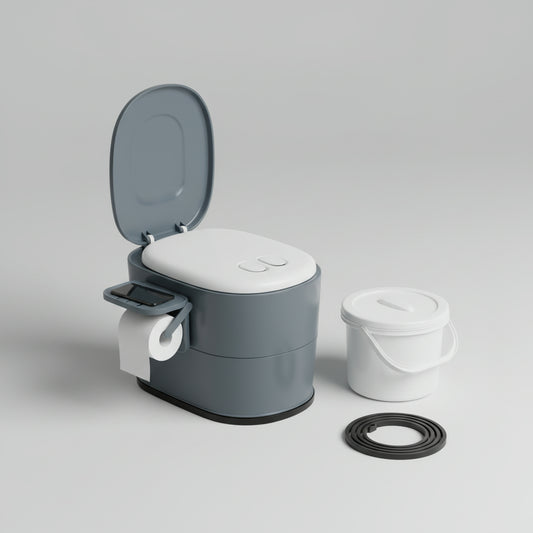Portable Camping Toilet for Outdoor and Emergency Use