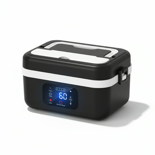 Electric Meal Warmer with Smart Timer for Office and Travel