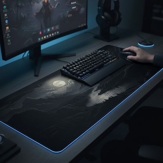 TJ GlideMax Moonlight XL Mouse Pad Non-Slip