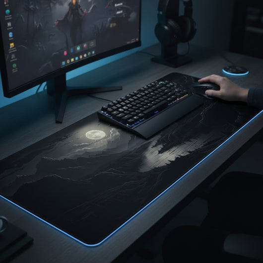 TJ GlideMax Moonlight XL Mouse Pad Non-Slip