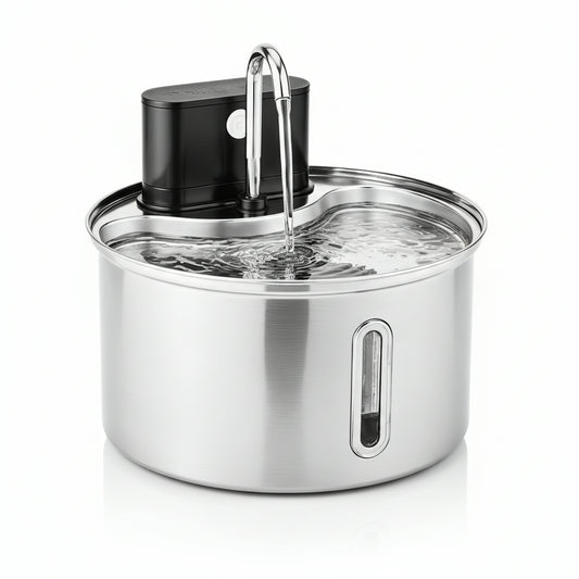 Cordless Cat Water Fountain with Continuous Water Flow