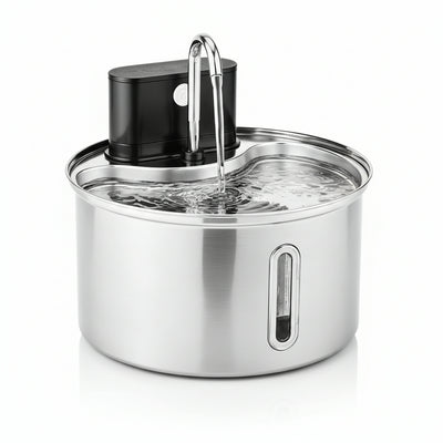 Cordless Cat Water Fountain with Continuous Water Flow