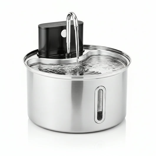 Cordless Cat Water Fountain with Continuous Water Flow