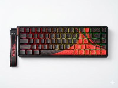 E-Sports Keyboard 68 Keys with Fast Response for Gaming