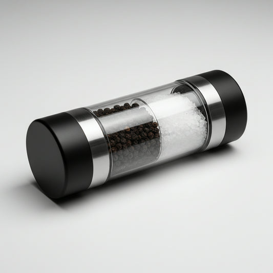 2-in-1 Salt and Pepper Grinder with Adjustable Coarseness