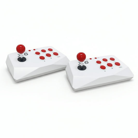 4K Retro Game Console with Two Controllers for Two Players