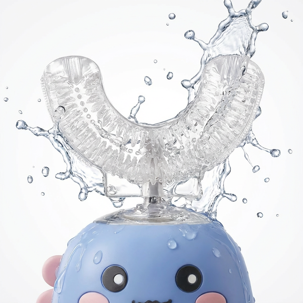 FEATURES IMAGE - No-Tears U-Brush for Kids