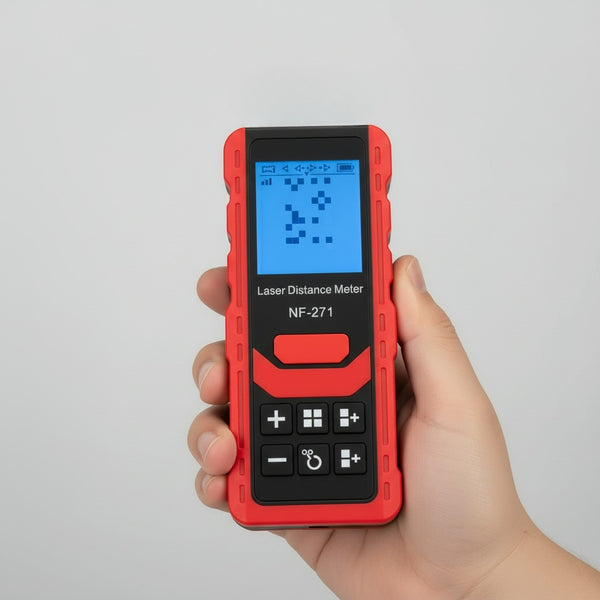 HOW IT WORKS STEP 1 MEDIA - Precision 80m Laser Measure (±2mm)