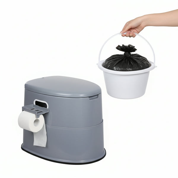 HOW IT WORKS STEP 3 IMAGE - FreshSeal Portable Camping Toilet