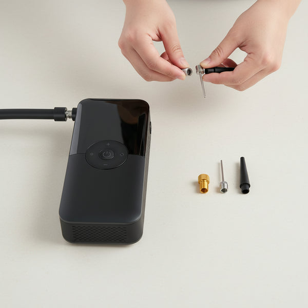 HOW IT WORKS STEP 1 MEDIA - RapidFill 150PSI Cordless Tire Inflator