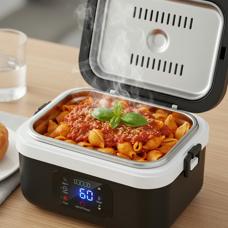 FEATURES IMAGE - No-Microwave Meal Warmer with Smart Timer