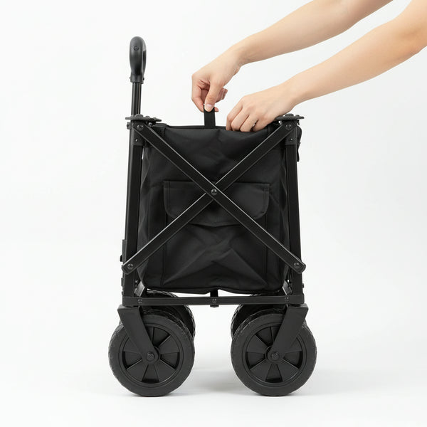 HOW IT WORKS STEP 1 MEDIA - No-Lift Foldable Wagon