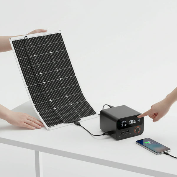 HOW IT WORKS STEP 3 IMAGE - Curve‑Fit 100W Flex Panel