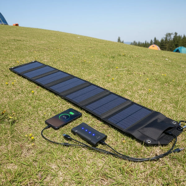 HOW IT WORKS STEP 3 IMAGE - SunCharge Foldable USB Solar Charger