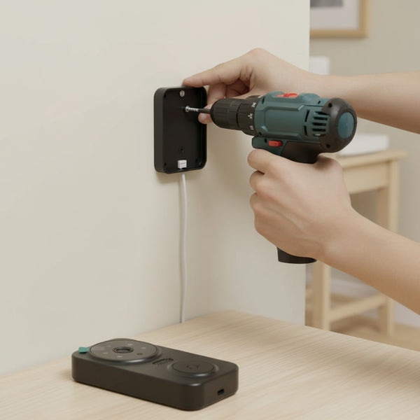HOW IT WORKS STEP 1 MEDIA - Instant View Doorbell Cam