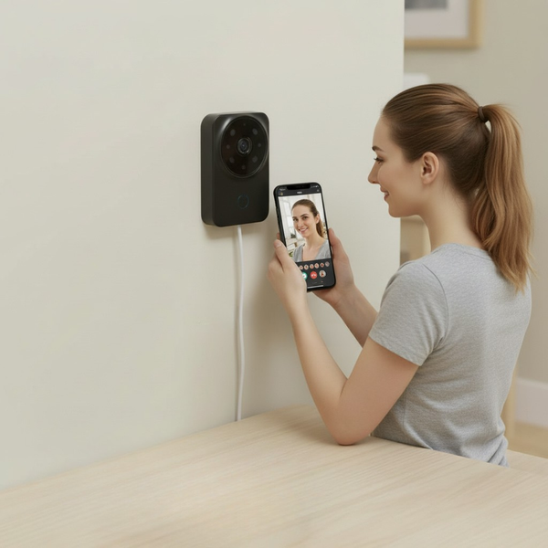 HOW IT WORKS STEP 3 IMAGE - Instant View Doorbell Cam