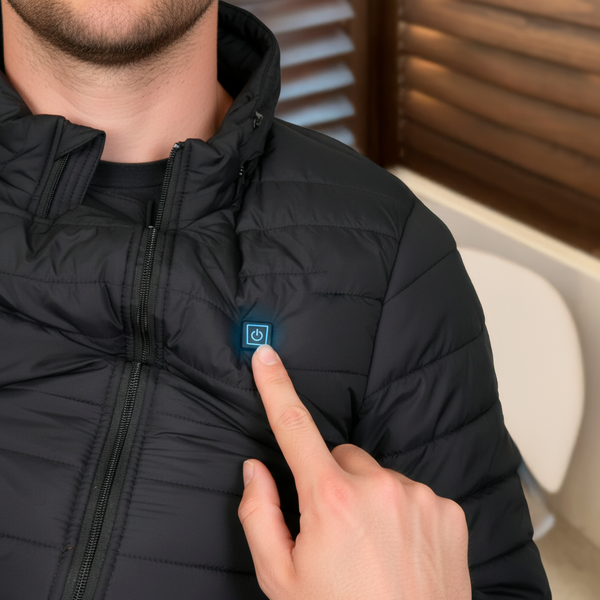 HOW IT WORKS STEP 2 MEDIA - Instant Warmth 9‑Zone Heated Jacket