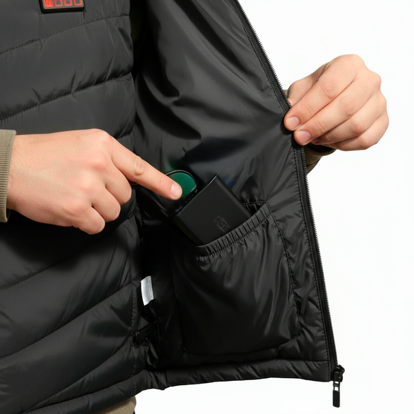 HOW IT WORKS STEP 2 MEDIA - ColdShield 21‑Zone Anti‑Chill Heated Vest