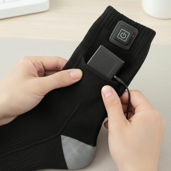 HOW IT WORKS STEP 2 MEDIA - EverWarm Heated Socks