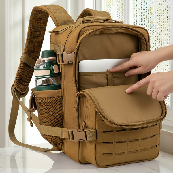 HOW IT WORKS STEP 1 MEDIA - 25L Tactical Daypack