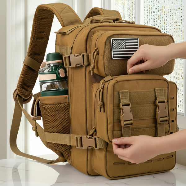 HOW IT WORKS STEP 2 MEDIA - 25L Tactical Daypack
