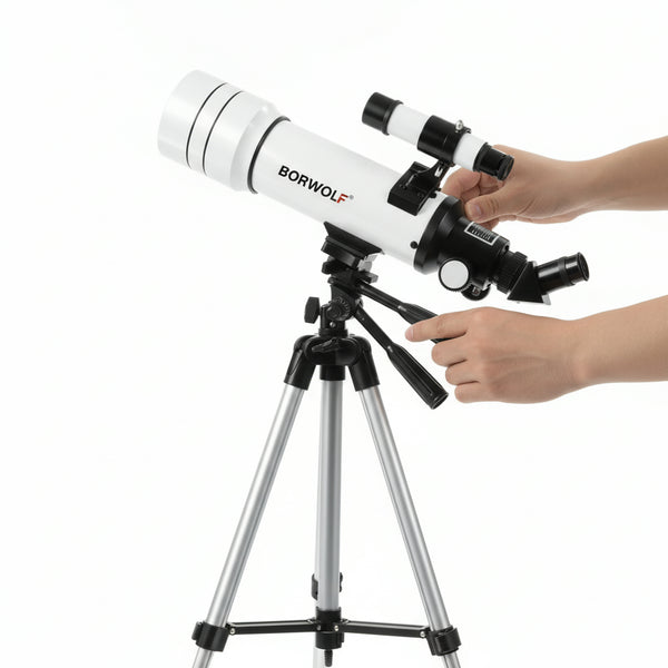 HOW IT WORKS STEP 2 MEDIA - ClearMoon 70/400 Kids’ Starter Telescope