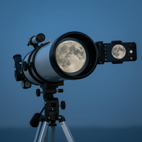 HOW IT WORKS STEP 3 IMAGE - ClearMoon 70/400 Kids’ Starter Telescope