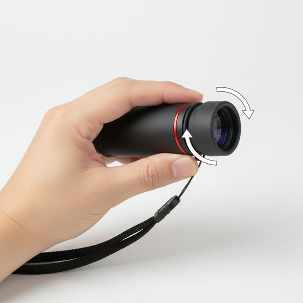 HOW IT WORKS STEP 1 MEDIA - PocketView HD Monocular 25mm