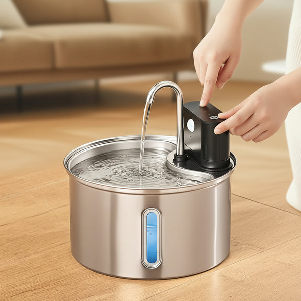 HOW IT WORKS STEP 3 IMAGE - HydraBoost Cordless Cat Water Fountain