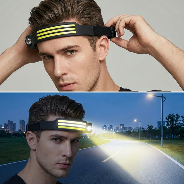 HOW IT WORKS STEP 1 MEDIA - WideArc 180° Motion Headlamp