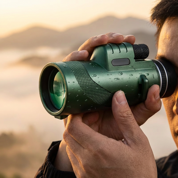 HOW IT WORKS STEP 3 IMAGE - ClearView HD Zoom Monocular + Phone Adapter