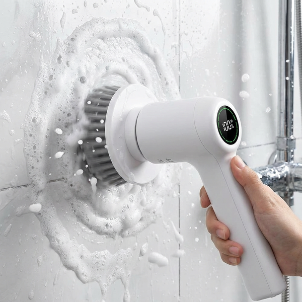 HOW IT WORKS STEP 2 MEDIA - DeepClean 5-in-1 Spin Scrubber