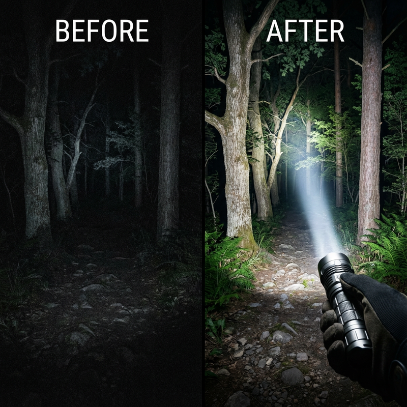 STATISTICS IMAGE - UltraBright Mini Rechargeable Flashlight
