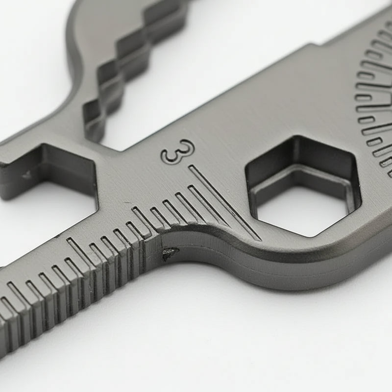 FEATURES IMAGE - 24‑in‑1 Stainless Steel Keychain Multi-Tool