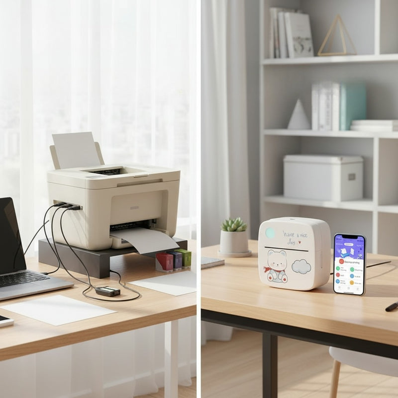 STATISTICS IMAGE - No-Cartridge Mini Note Printer