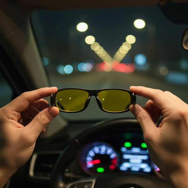 HOW IT WORKS STEP 2 MEDIA - Anti-Glare Night Driving Glasses (Fit-Over)