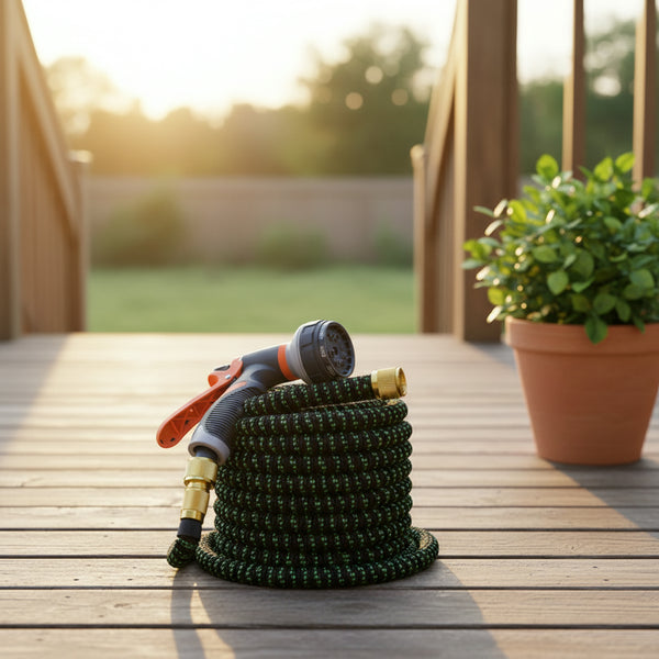 HOW IT WORKS STEP 3 IMAGE - No-Kink 3X Expandable Garden Hose