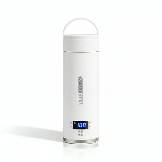 QuickBoil Travel Kettle 500ml (LCD, 4 Temps)
