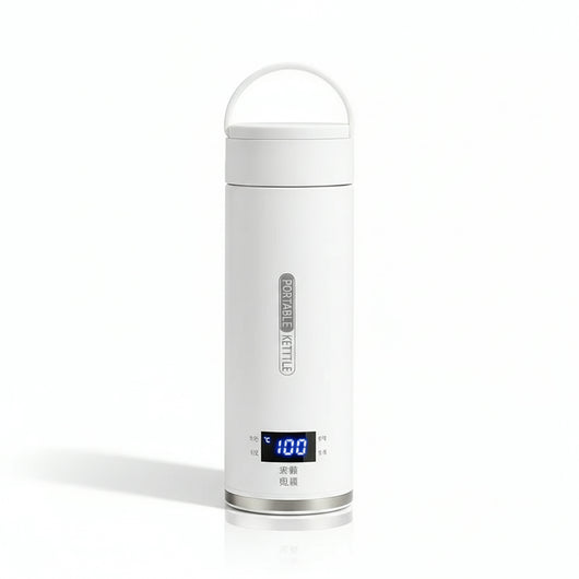QuickBoil Travel Kettle 500ml (LCD, 4 Temps)