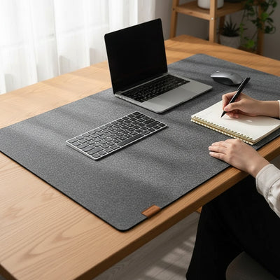 Felt Desk Mat for Workspace Protection