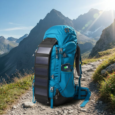 Foldable Usb Solar Charger for Phones and Devices
