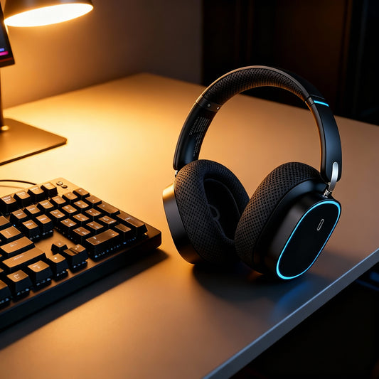 Tri-Mode Wireless Gaming Headset with Low Latency