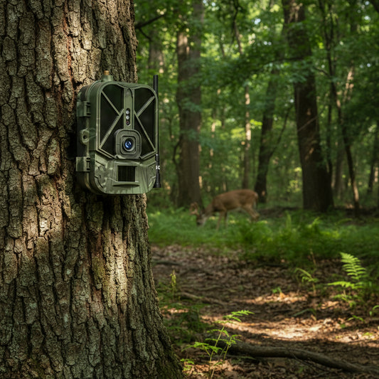 4G Wildlife Camera with Live View and No-Glow Night Vision